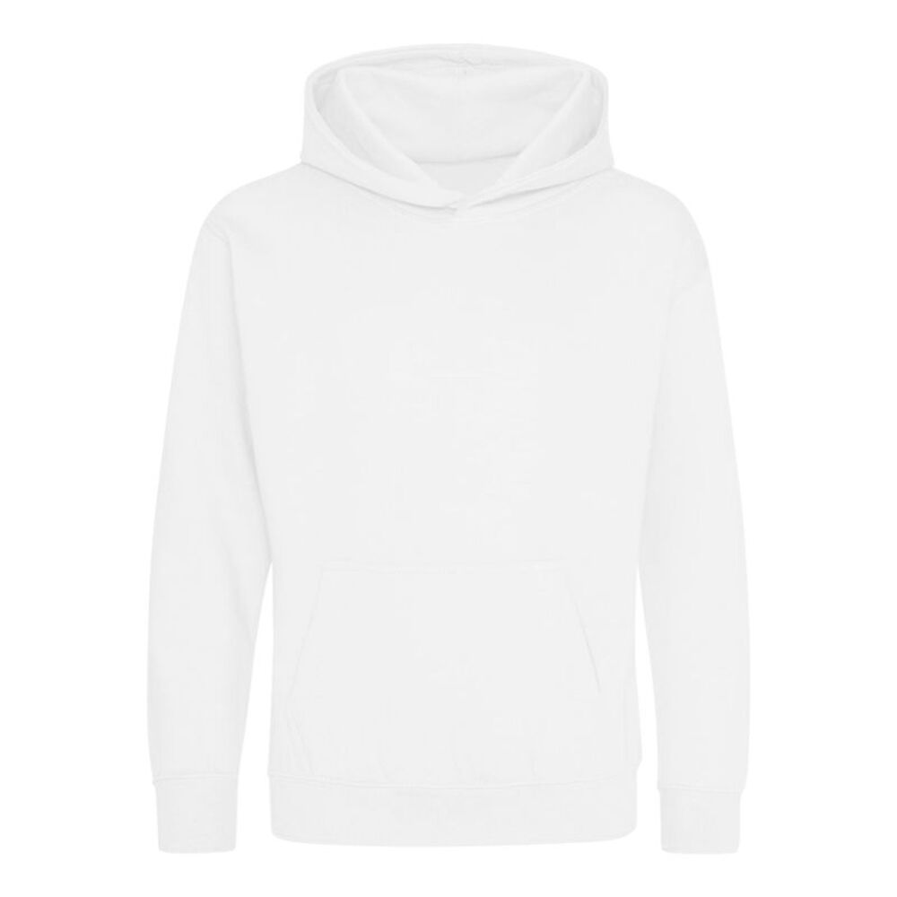 Awdis Childrens/Kids Hoodie / Arctic White
